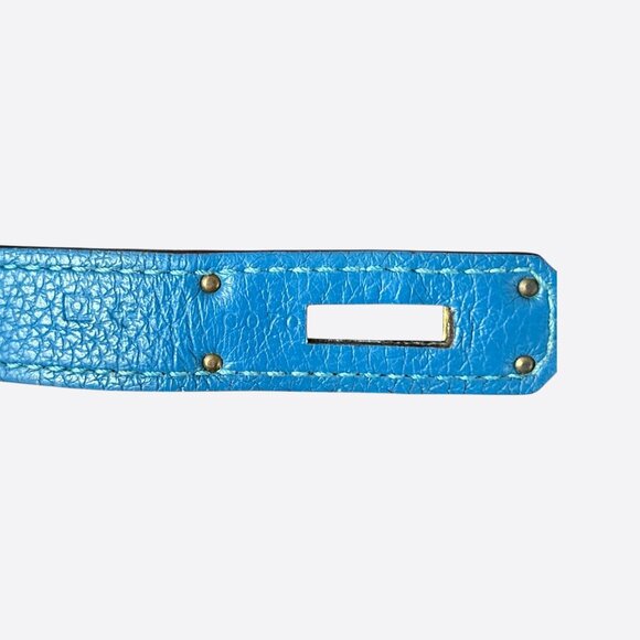 Hermes Blue Togo Birkin 35 - Picture 8 of 8